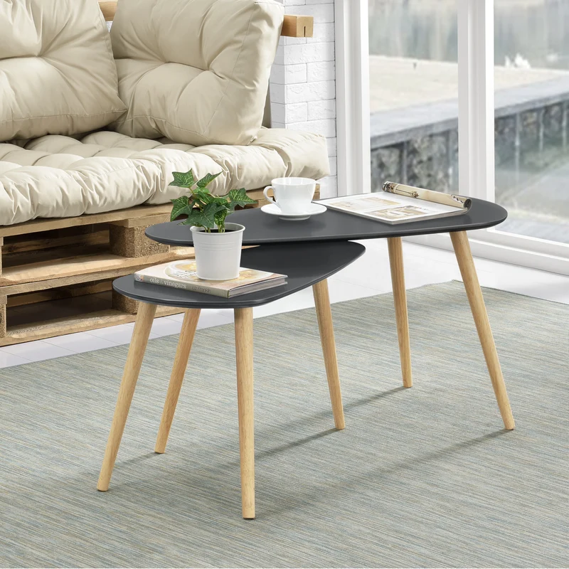 Soffbord/Sidobord Langesund set om 2 [en.casa] välj modell