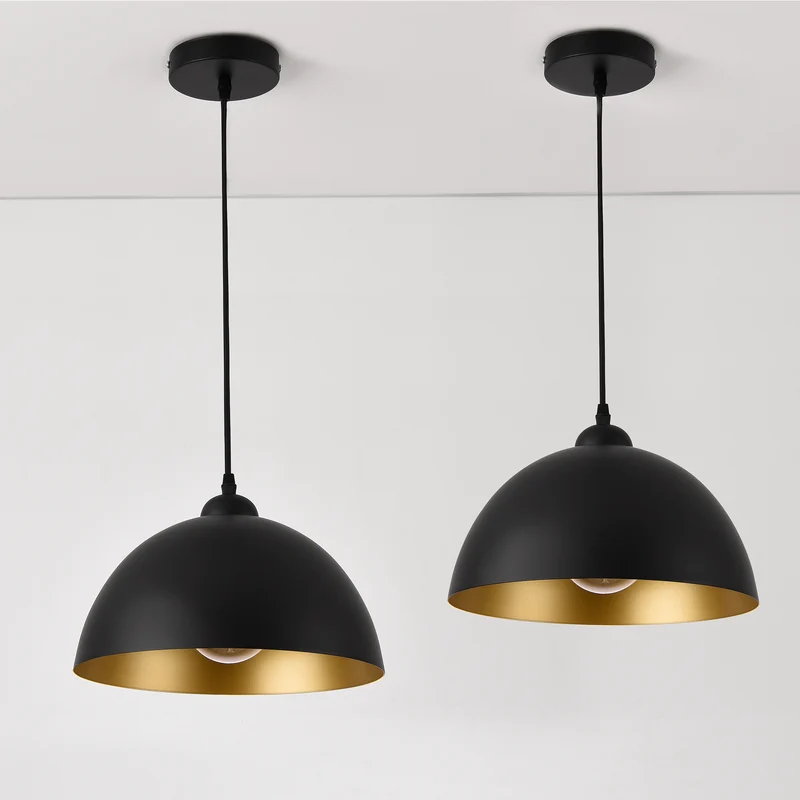 Taklampa Toulon set om 2 metall guld välj modell [lux.pro]
