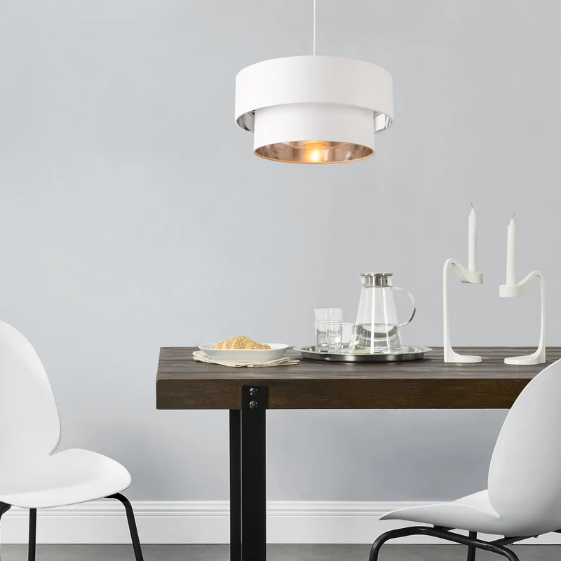 Taklampa Lopar textil metall välj modell [lux.pro]