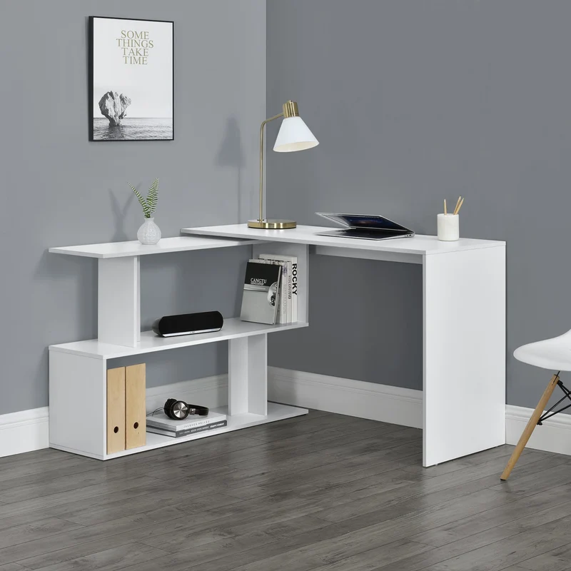 Skrivbord Arendal med hylla [en.casa] välj modell