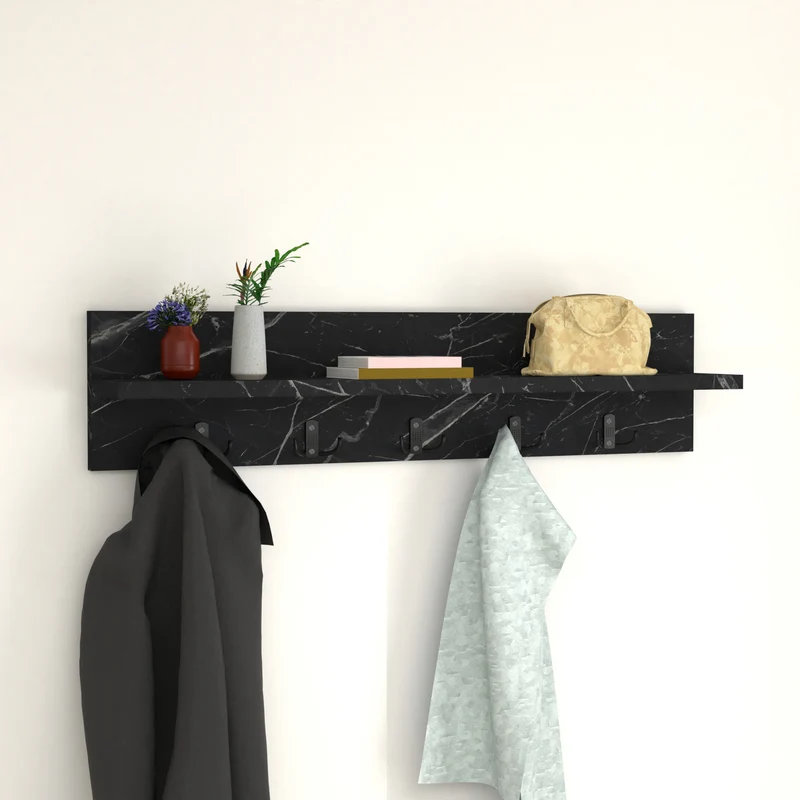 Vägggarderob Hammarö 80x11x18cm i olika färger [en.casa]