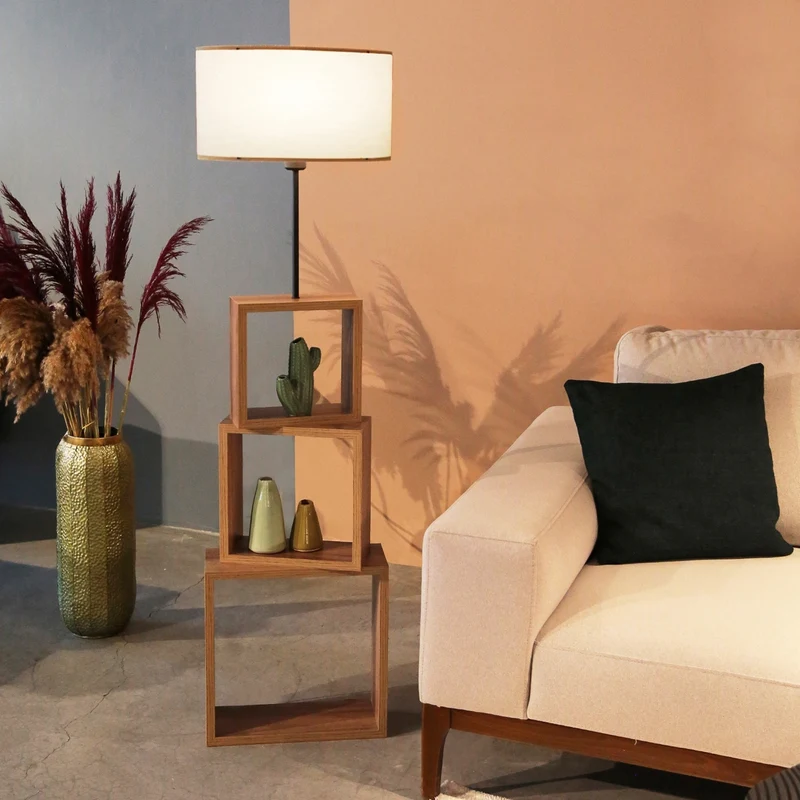 Golvlampa Mansfield i olika färger [lux.pro]