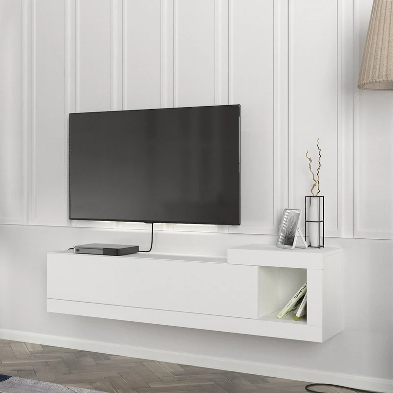 TV-skåp Luhanka 150x29,5x38,5cm ek i olika färger [en.casa]