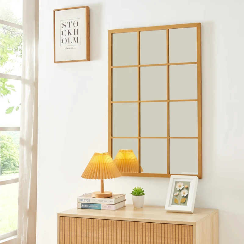 Väggspegel Cupello 90x60cm i olika färger [en.casa]