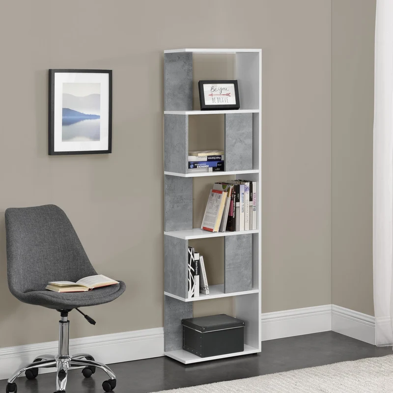 Bokhylla Aneby vägghängd 159x45x23,5 cm [en.casa] välj modell