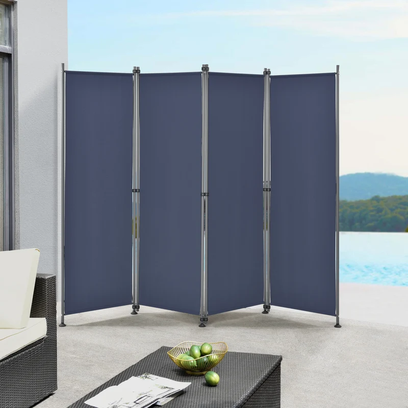 Modica Outdoor skiljevägg 170x215 cm i fyra delar i olika färgerpro.tec
