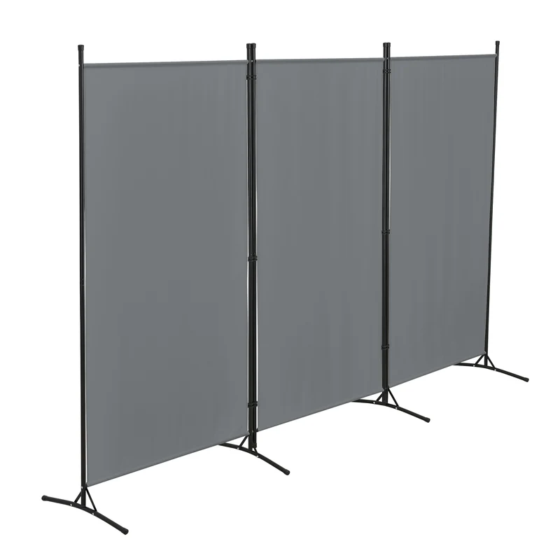 Rumsavdelare Teruel 3-delad 260x176 cm olika färger en.casa