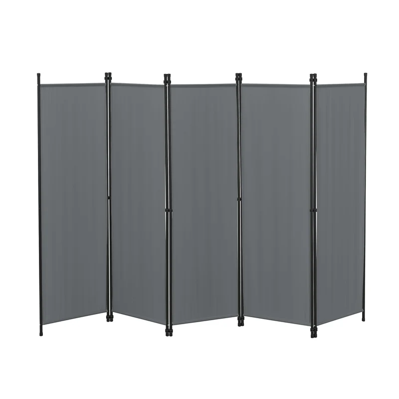 Rumsavdelare Huesca 5-delad 250x171 cm olika färger en.casa