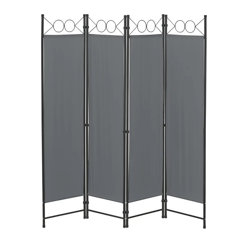Rumsavdelare Saragossa 4-delad 160x171 cm olika färger en.casa