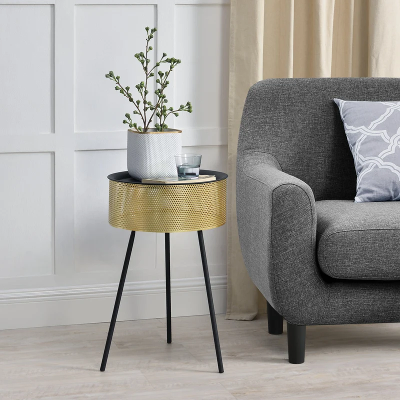Soffbord Gällivare metall [en.casa]® välj modell