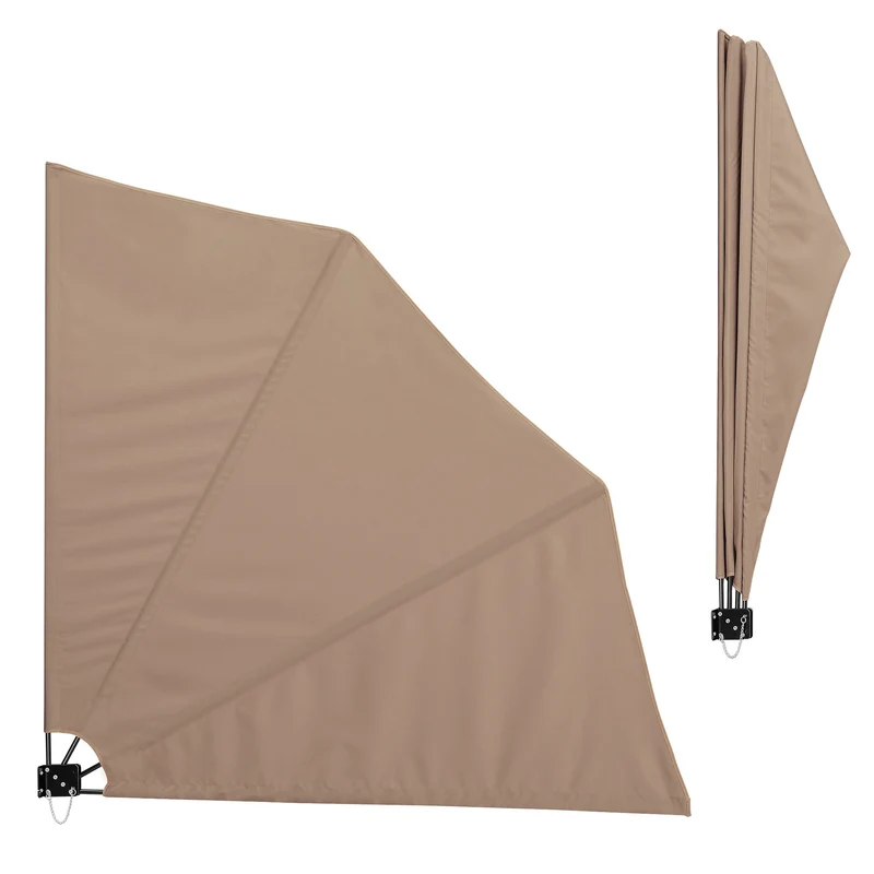 Väggmonterad markis Ragusa sidomarkis till balkong 160x160cm väderbeständig UV skydd [casa.pro] välj modell