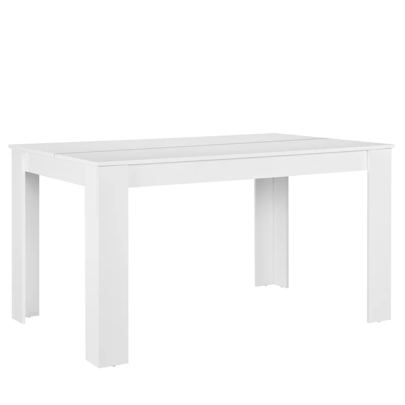 [en.casa] Matbord Nora-140x90x77cm-i olika färger-för 6 personer