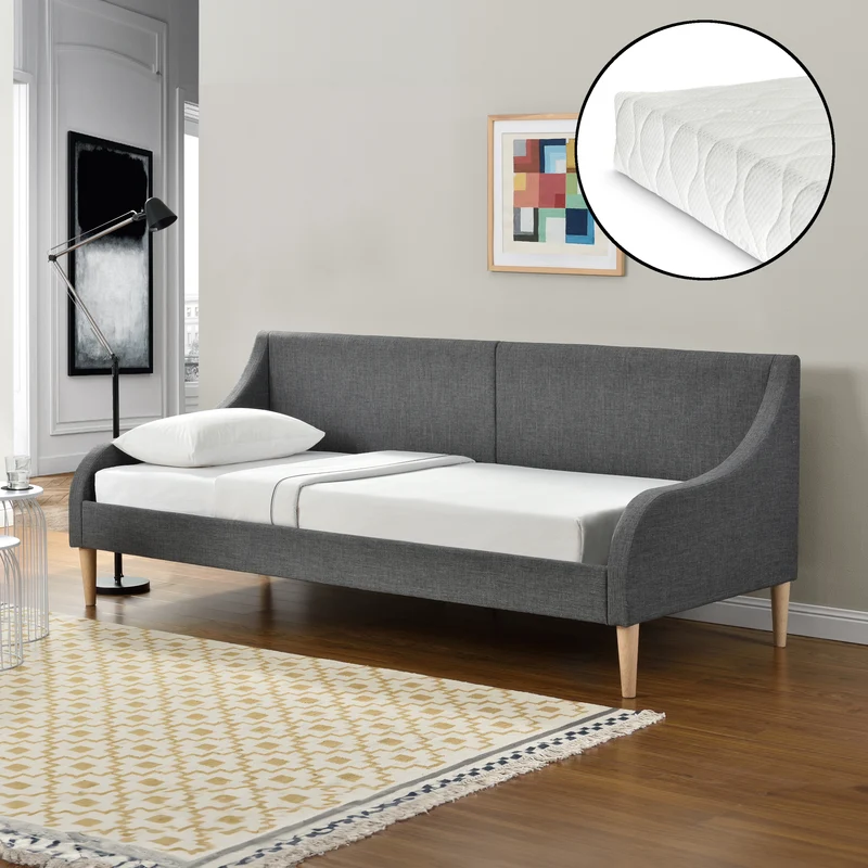 [en.casa]® Soffa Borgstena - med och utan madrass