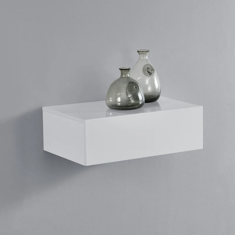 Hylla Sidensjö med låda 46x30x15cm [en.casa]® välj modell