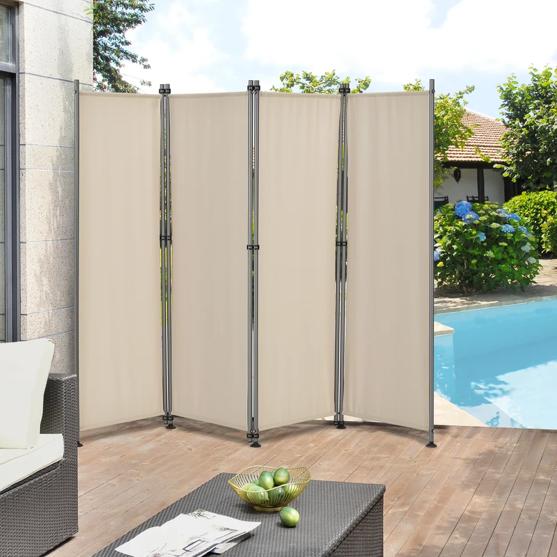 Inskynsskydd 4 paneler 215x170cm stål [pro.tec] välj modell