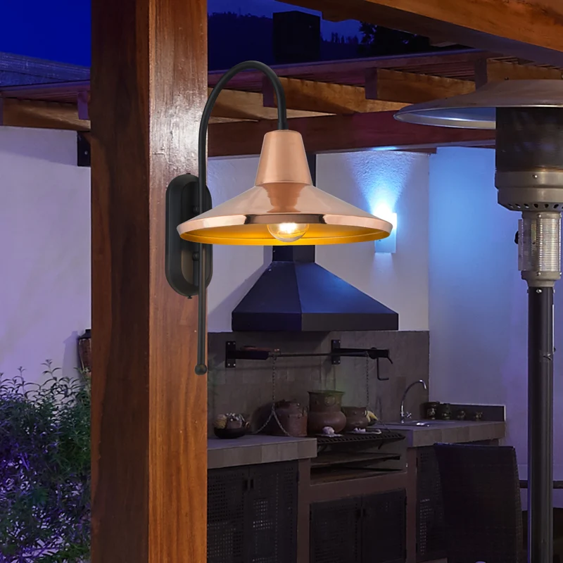 Vägglampa Kirkcaldy 40 x 30 x 51 cm 1 lampa i olika färger [lux.pro]