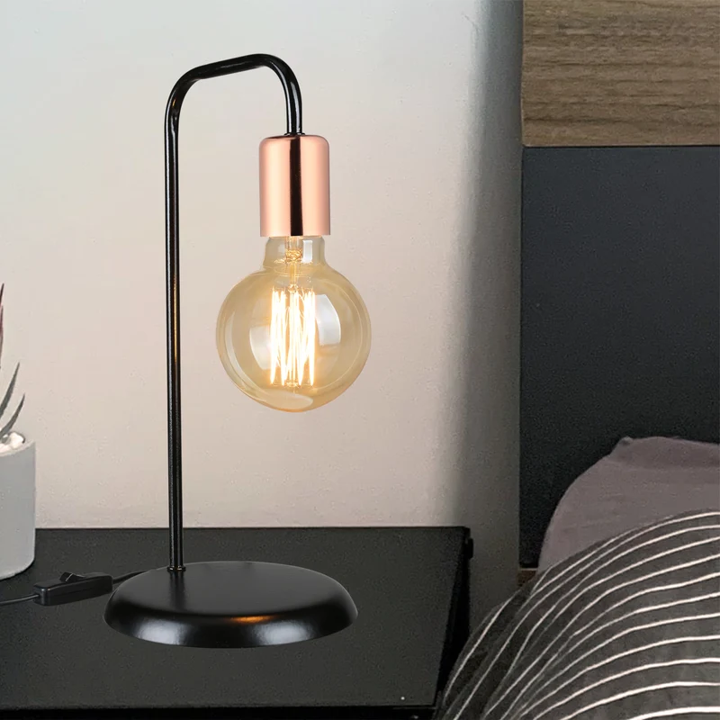 Bordslampa Lancaster E27 metall i olika färger [lux.pro]