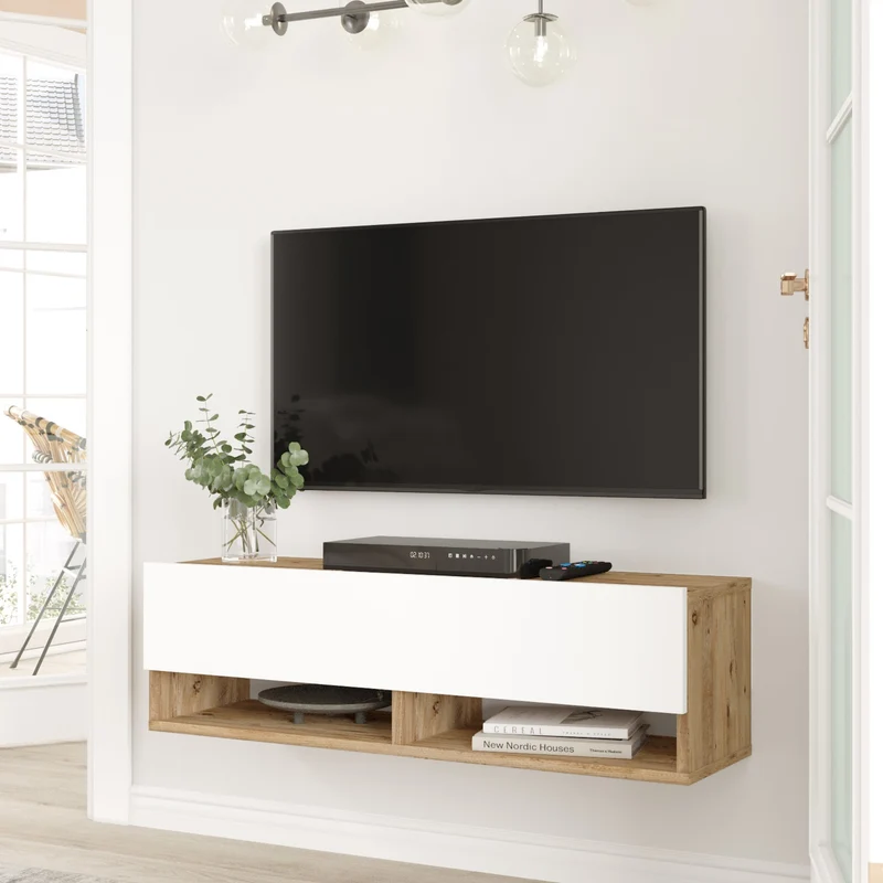 TV-bord Laitila i olika storlekar och färger [en.casa]