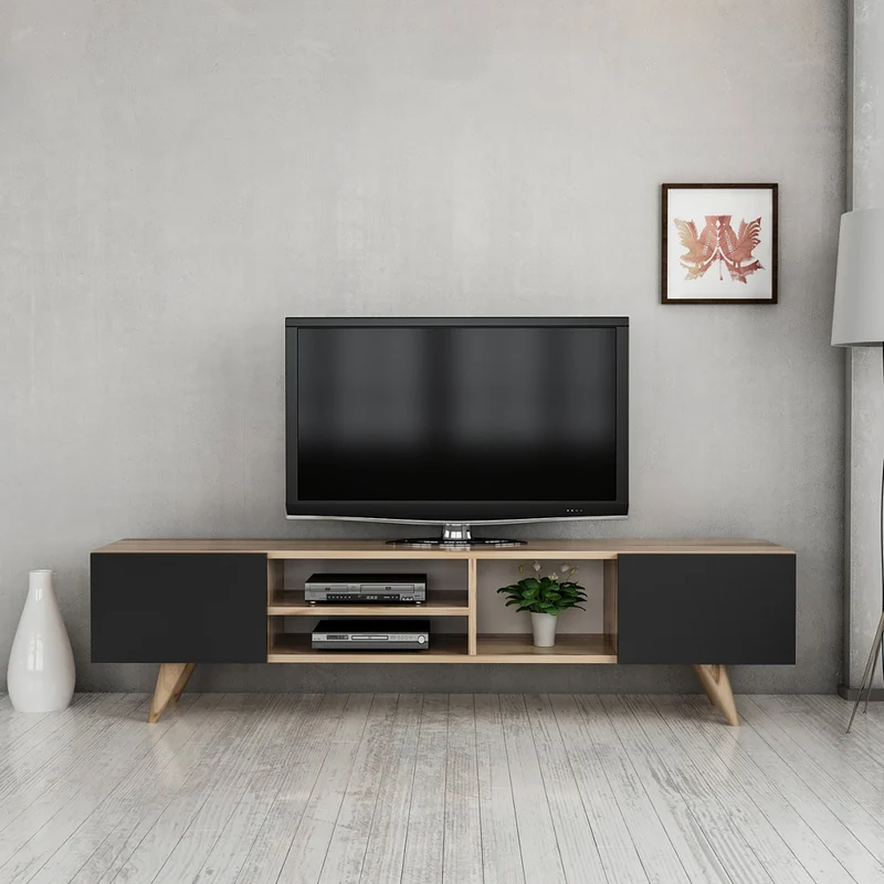 Assens TV-bord 40 x 160 x 31 cm i olika färger [en.casa]