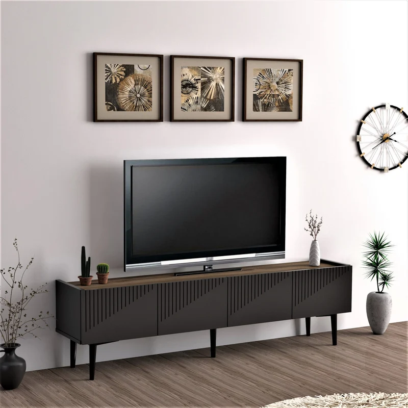 Oppdal TV-bord 154x37x45cm [en.casa]