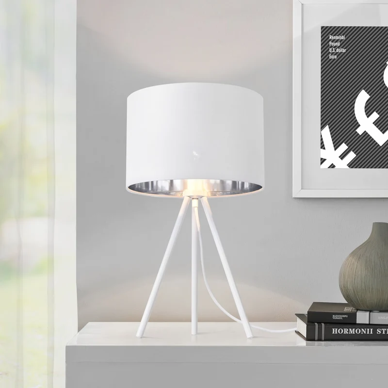 Bordslampa Metz 51x30cm metall textil [lux.pro] välj modell
