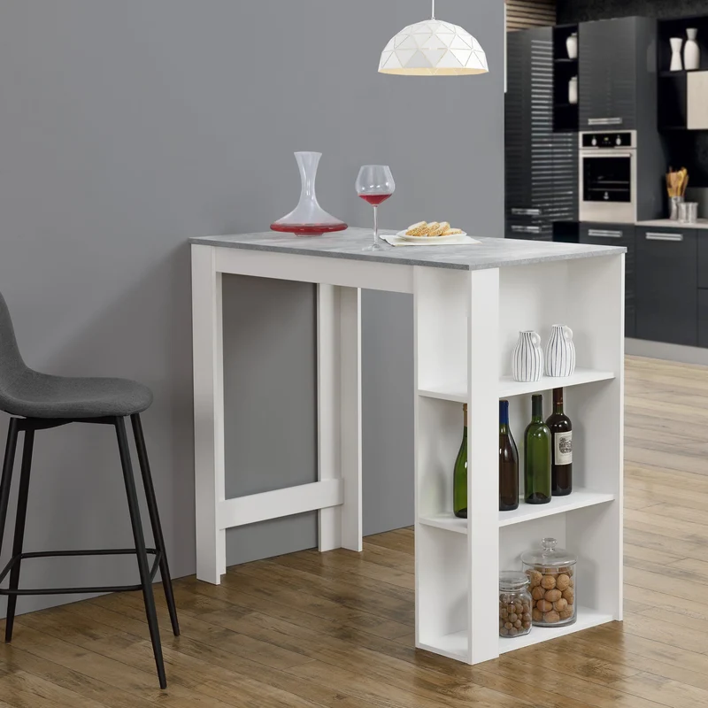 Barbord Danderyd med hylla [en.casa] välj modell