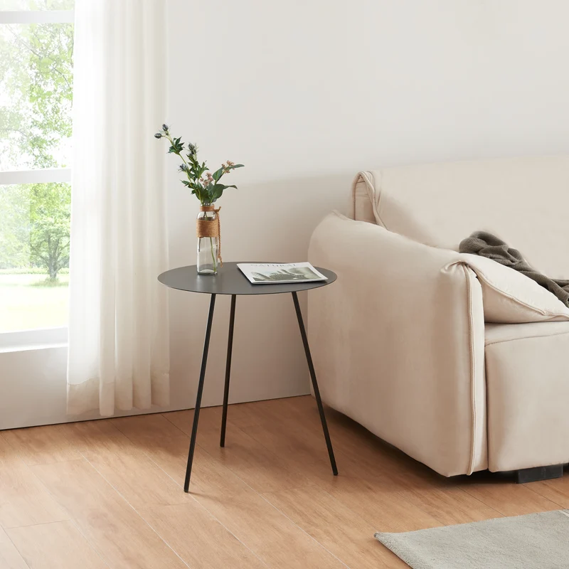 Sidobord Sula metall svart [en.casa] välj modell