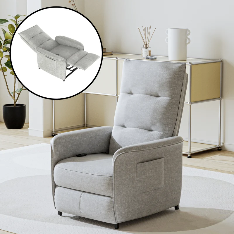 El-reclinerfåtölj Savukoski 102x58x81 cm [en.casa] välj modell