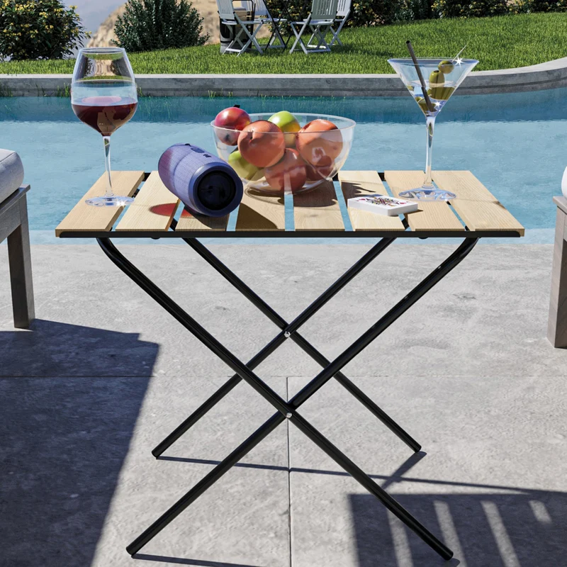 Campingbord Cavallino hopfällbart 60x40x57 cm metall [en.casa] välj modell