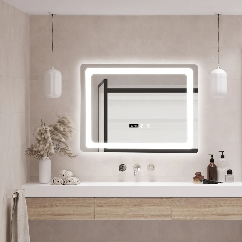 Casoli LED-badrumsspegel i olika storlekar [pro.tec]
