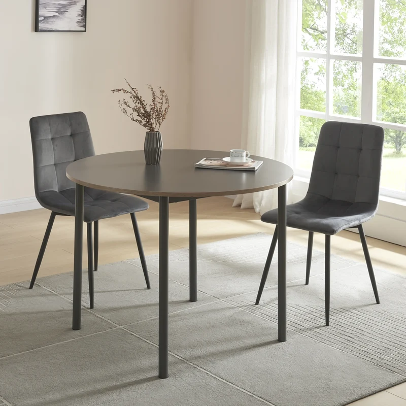 Matbord Lindesberg grå [en.casa] välj modell