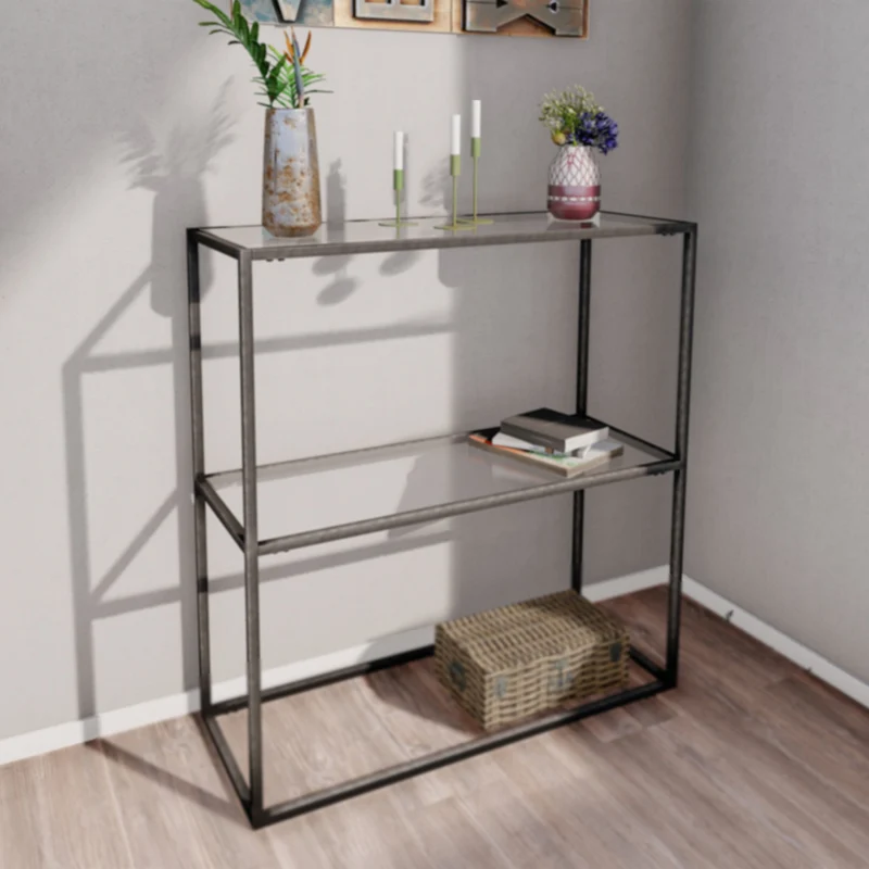 Konsolbord Konnevesi 85x80x30cm i olika färger [en.casa]