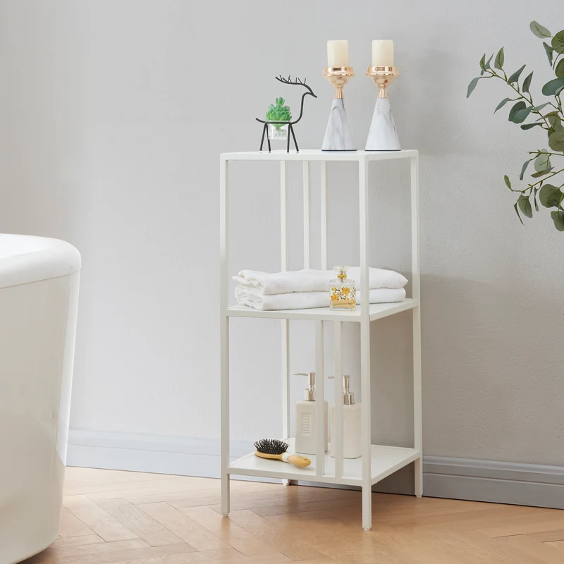 Hylla Kumlinge 80x35x35 cm stål [en.casa] välj modell