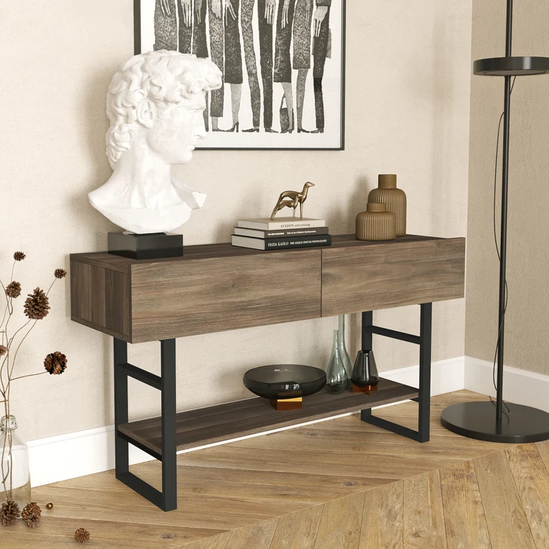 Konsolbord Lappeenranta 139x43x76cm i olika färger [en.casa]
