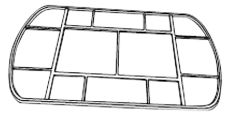 KOMPLET BORDPLADE T/47025