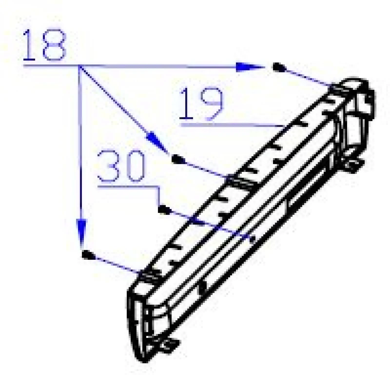 KOMPLET FRONT COVER T/17527
