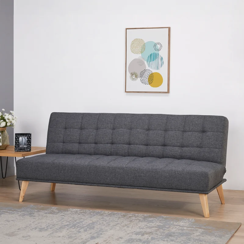 Sovsoffa Pukkila 180x86x81 cm Textil [en.casa]