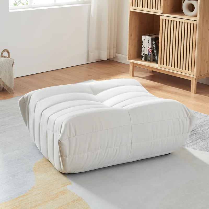 Fotpall Kodsø 35x80x65 cm [en.casa]