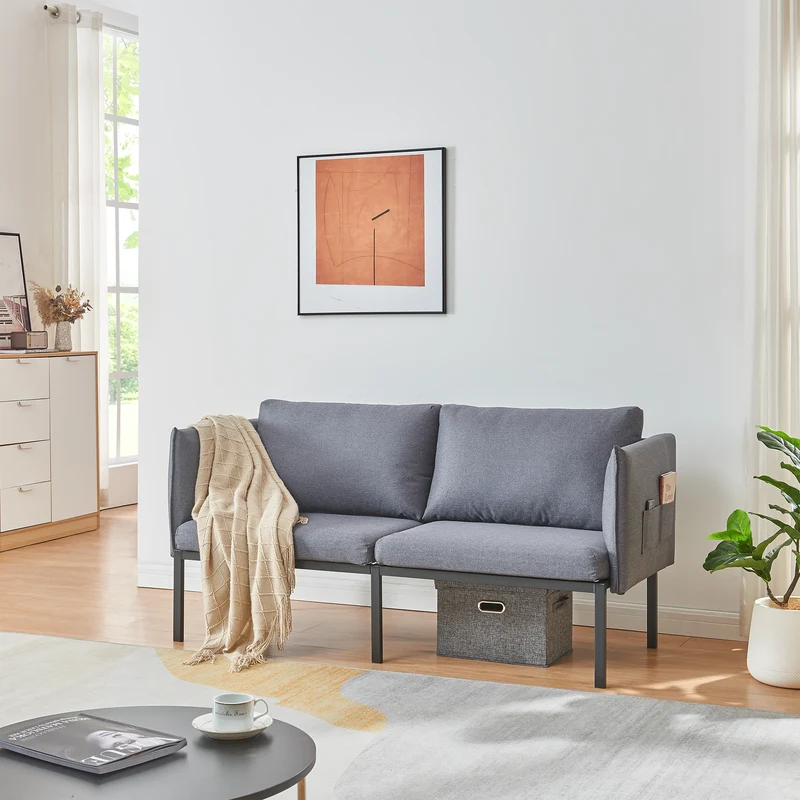 2-sits soffa Kamar [en.casa]
