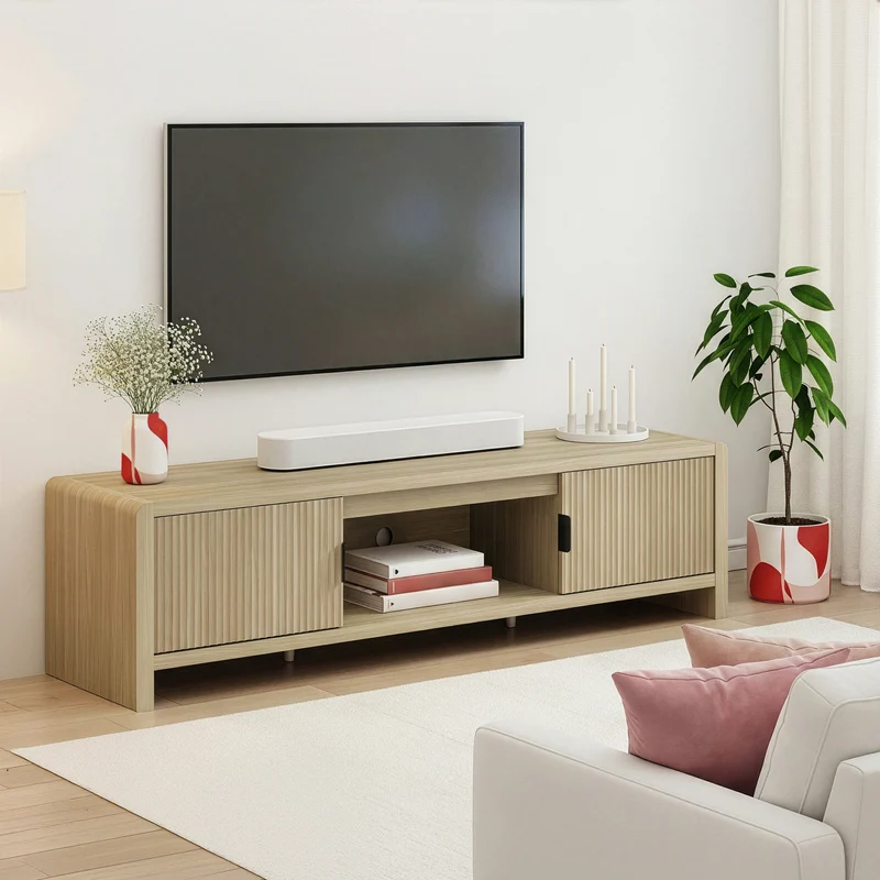 TV-bänk Lukkodso 150x40x40 cm [en.casa]