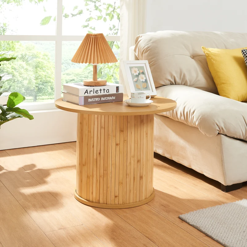 Sidobord Ledepid Natur [en.casa]