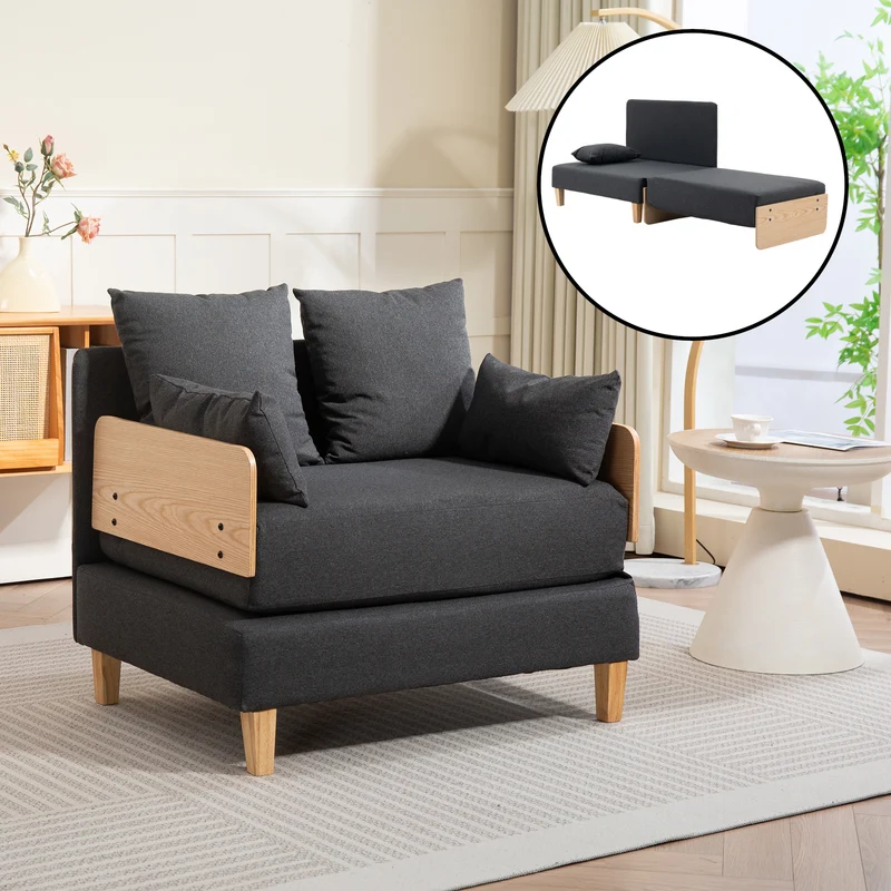 1-sits bäddsoffa Seinlus [en.casa]