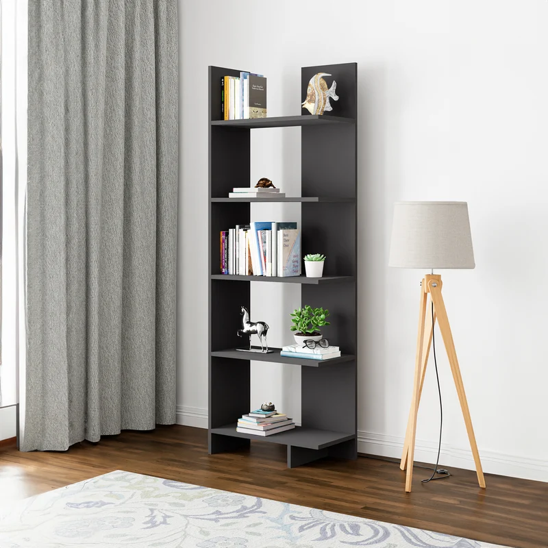 Bokhylla Vireftere 176x62x29 cm [en.casa]