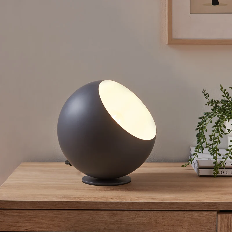 Bordslampa Lukkodso 1xE27 Ø20x20 cm Metall [lux.pro]