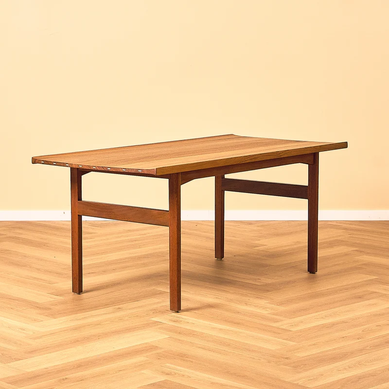 Swedish coffee table in teak by Tove & Edvard Kindt-Larsen for AB Seffle Möbelfabrik