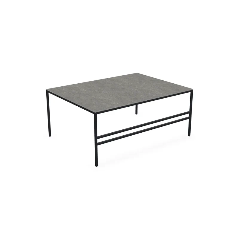 Coffee Table Anton – Black Frame – Grafite
