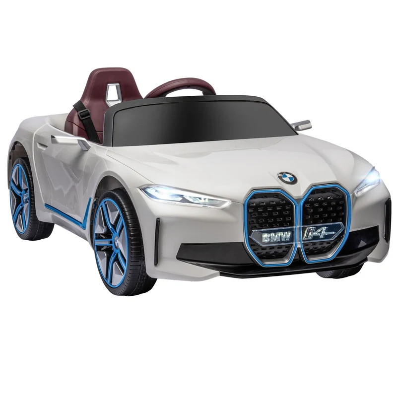 Elektrické auto pro děti s dálkovým ovládáním, světlomety, MP3 a rychlostí 3–5 km/h