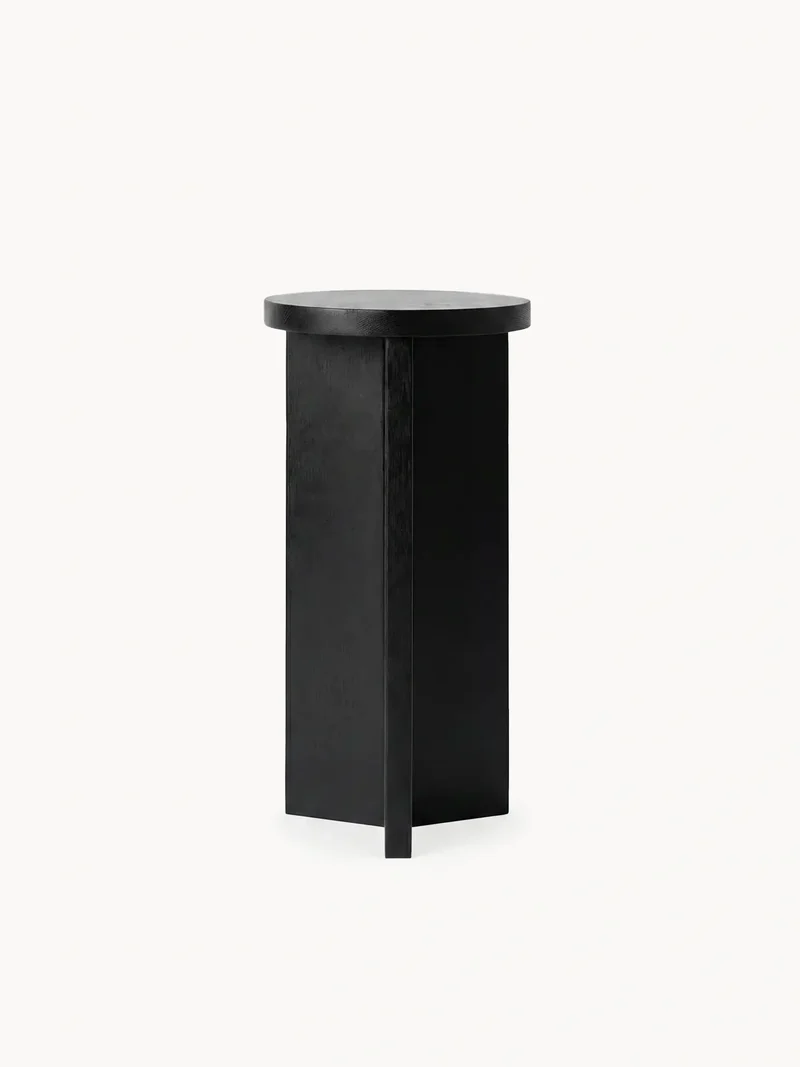 Side Table Affe – Black Oak