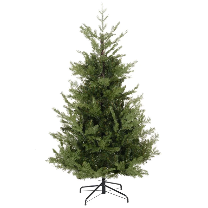 180cm realistický umělý vánoční stromek s hustými větvemi