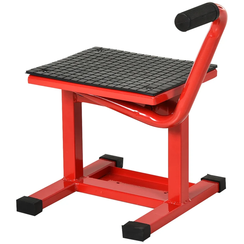 Zvedák na motocykl, ocelový, nastavitelný 39–46 cm, nosnost 150 kg